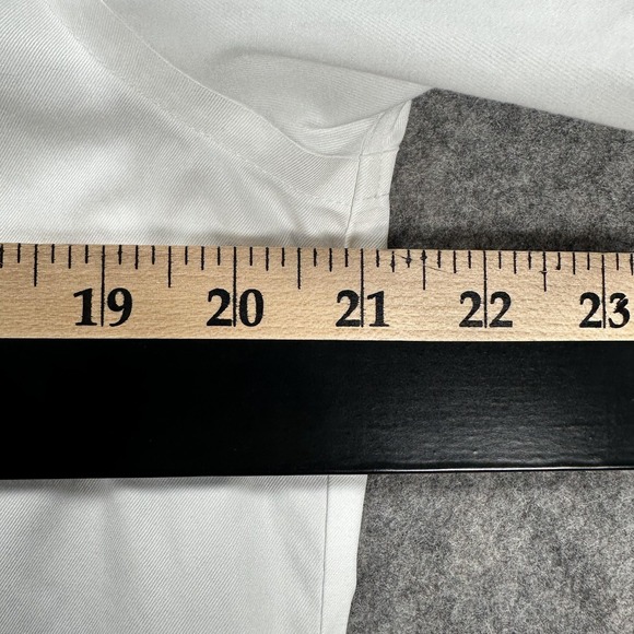 Proper Cloth Lot Of 2 Shirts Mens 17.5 White Short Sleeve Button Down Cotton - Picture 7 of 16